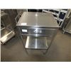 Stainless Steel Storage Cart On Wheels