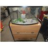 Large Aquarium & Cart On wheels