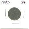 Image 1 : 1933 Canada five cents