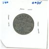 Image 2 : 1935 Canada five cents