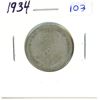 Image 2 : 1934 Canada 25 cents