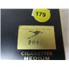 Image 2 : Rare black " players " 25 cigs. Tin case- B.O.A.C airline