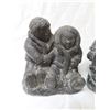 Image 2 : Inuit hand carved Canada- the wolf sculptures, labelled