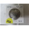 Image 1 : ]1898 U.S. 50 cent coin
