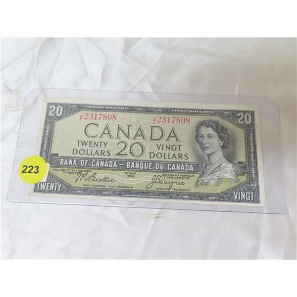 1954 $20 bill - Schmalz Auctions