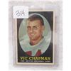 Image 1 : Topps 1958 Vic Champamn #3 Rookie card British Columbia Lions football card