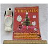 Image 1 : Vtg. Snoopy floating soap dish & Christmas 1969 Issue of Woman's Day with Snoopy cover