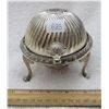Image 1 : Silver plated dome butter dish