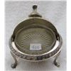 Image 2 : Silver plated dome butter dish
