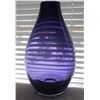 Image 1 : Handblown mid century vase 10" Amethyst