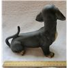 Image 2 : Dachshund Hound - Bisque figurine - Standing 9"