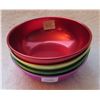 Image 1 : 1950's anodized aluminum cereal bowls 5-1/4"