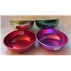 Image 3 : 1950's anodized aluminum cereal bowls 5-1/4"