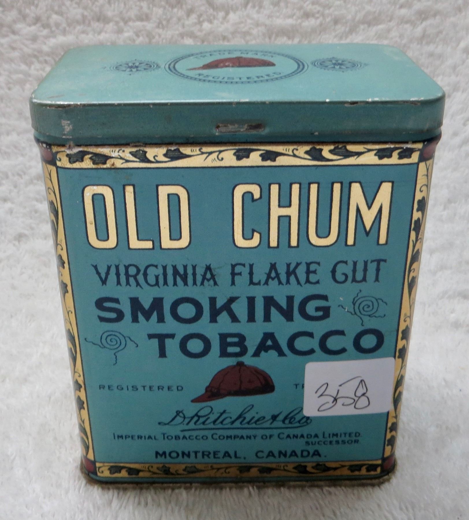 Old Chum smoking tobacco - Imperial tobacco very clean - Schmalz Auctions