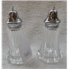 Image 1 : Victorian style crystal salt & Pepper shakers 5 1/2" tall