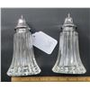 Image 3 : Victorian style crystal salt & Pepper shakers 5 1/2" tall