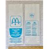 Image 2 : Set of 6 vintage McDonald's NOS Hot cake mix bags 2lbs