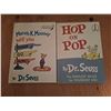 Image 1 : Bright and Early Books, 1972, Marvin K Mooney Will You Please Go Now, by Dr. Seuss, and 1963, Hop on