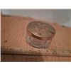 Image 1 : Vintage Art Deco Glass Dresser Powder Jar with Metal Lid