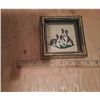 Image 1 : Vintage 1950’s framed Needlework Bull Terriers
