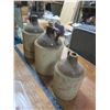 Image 3 : 3 vintage whiskey jugs