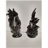 Image 1 : Ceramic roosters 1977 and 1980 no chips or cracks