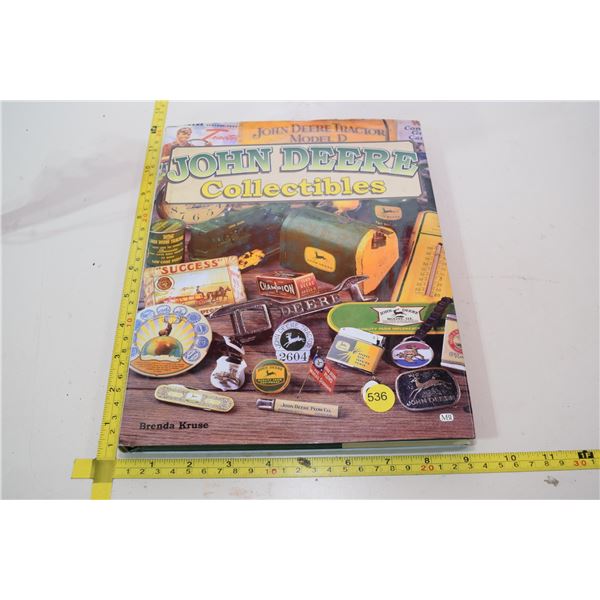 John Deere hardcover collectibles book