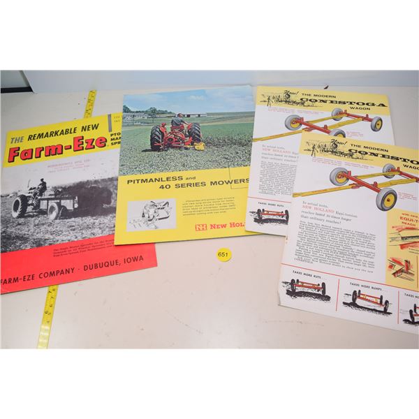 Vintage farm brochures