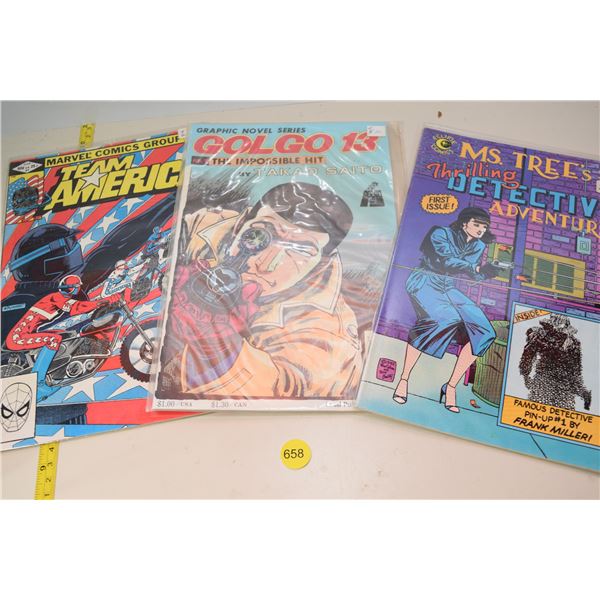 Comic book lot