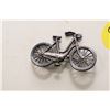 Image 2 : Sterling silver bicycle brooch - Hallmarks