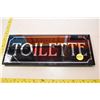 Image 1 : Toilette glass sign