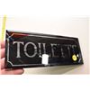 Image 2 : Toilette glass sign