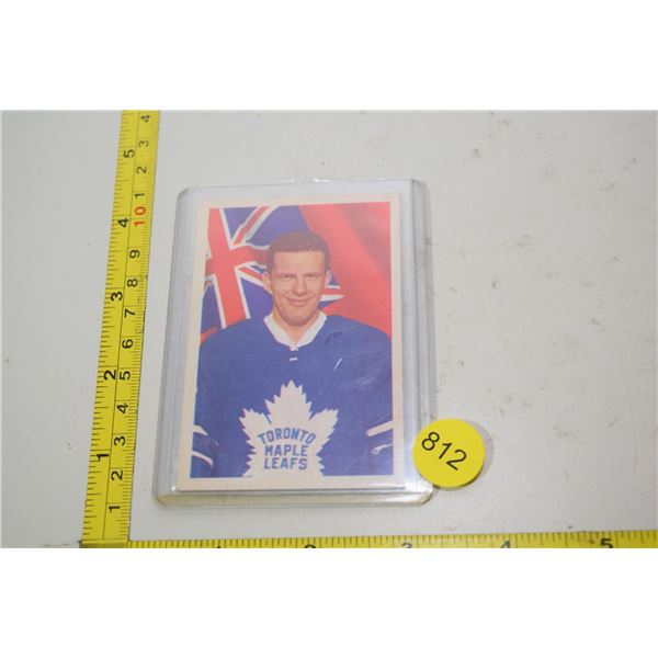 Vintage Toronto, Maple Leaf's hockey card - 19??