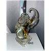 Image 1 : Vintage, art glass, elephant. Possibly Murano. No chips, scratches or cracks