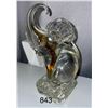 Image 5 : Vintage, art glass, elephant. Possibly Murano. No chips, scratches or cracks