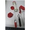 Image 2 : Red and White Kitchen Gadgets