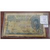 Image 1 : Egypt. Egyptian Currency Note. L-1940 but dated 1945. 10 Piastres. King Farouk. Issued during the la