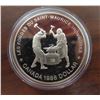 Image 1 : 1988 Canadian Silver Dollar. Commemorates the first heavy industry in Canada. Proof with Ultra Heavy