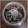 Image 1 : 2001 Canadian Silver Dollar. Commemorates the 50th Anniversary of the National Ballet of Canada. Pro