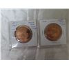Image 1 : Lot of 2 Moose Jaw Coin Club medals. Includes 1867 – 1967 Centennial & 1968 4th Annual Coin-A-Rama. 