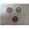 Image 1 : Lot of 3 1867 – 1967 Canadian Centennial Medals depicting the co-joined busts of Queen Victoria & Qu