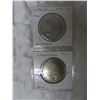 Image 1 : Lot of 2 Sudbury, Ontario Big Nickel medals. Both 37mm. One aluminum, the other nickel. BU.