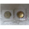 Image 2 : Lot of 2 1867 – 1967 Ontario Mining medals containing platinum, gold, silver, nickel, copper, zinc &