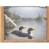 Image 2 : Pair of Loon bird pictures - 11.5"x9.5"