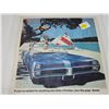 Image 3 : 1967 Pontiac laminated advertisement