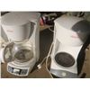 Image 3 : 12 cup coffee makers ( 2 Sunbeam with one missing pot, Black & Decker Smartbrew)