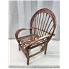 Image 3 : Cute little, wooden doll chair - 14"W x 19"H x 11"D