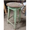Image 2 : aged wooden stool