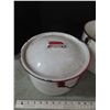 Image 3 : enamel ware pots