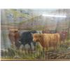 Image 2 : 30x20" highland cow painting